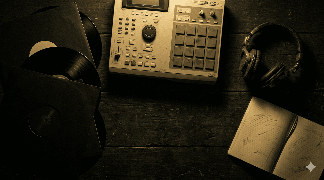 Akai MPC2000XL — Bizz Rock production setup